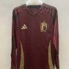 2024 Long Sleeve Belgium National Team Home Football Shirt