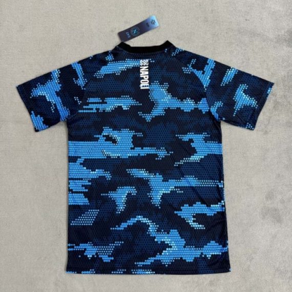 24/25 Napoli Training Wear Blue Soccer Jersey