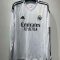 24/25 Long Sleeve Real Madrid Home Football Shirt