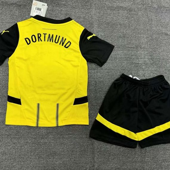 24/25 Dortmund Home Football Shirt Kids Size Suit