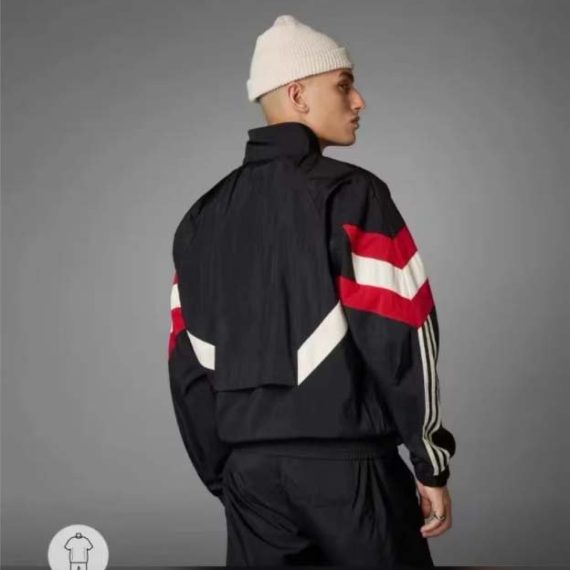 24/25 Manchester United Jersey Windbreaker Black