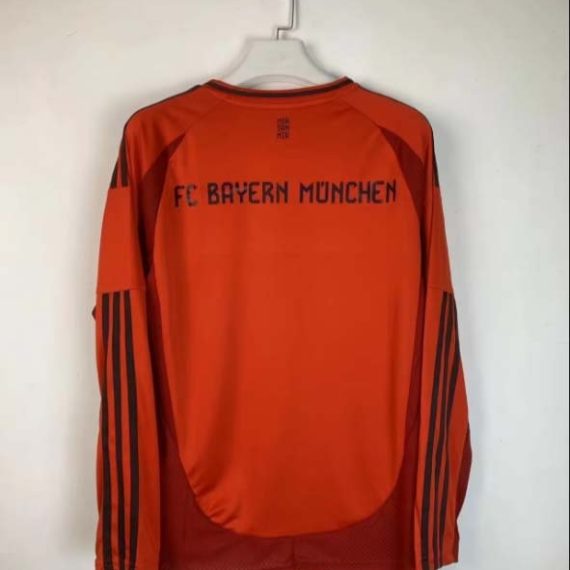 24/25 Long Sleeve Bayern Munich Home Football Shirt