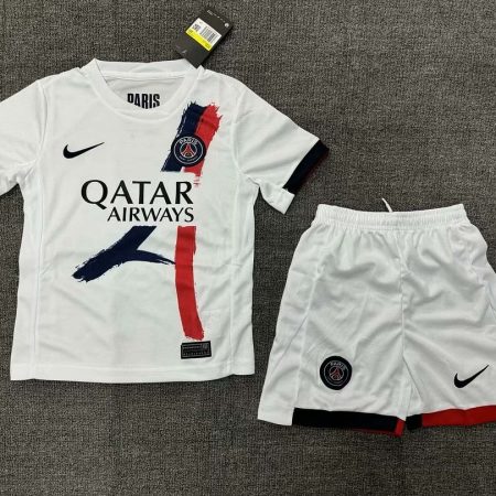 24/25 Psg Paris Saint-Germain Away Football Shirt Kids Size Suit