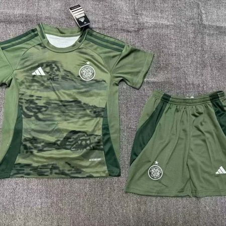 24/25 Celtic Third Away Football Shirt Kids Size Suit
