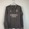 24/25 Long Sleeve Real Madrid Third Away Football Shirt