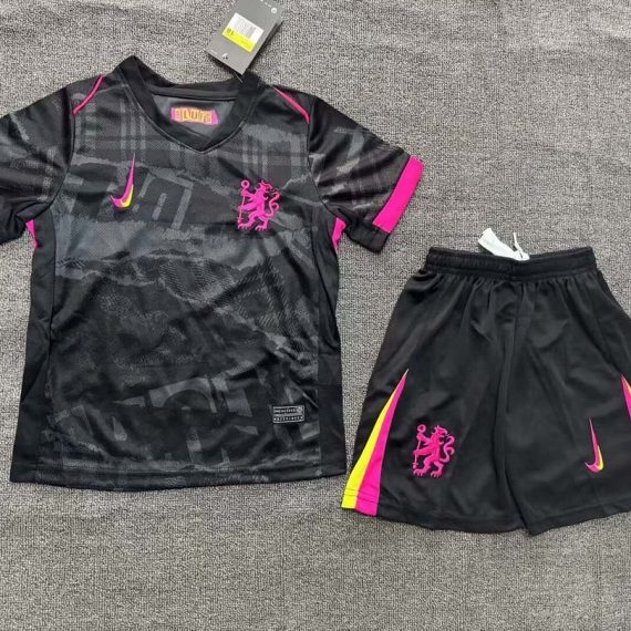 24/25 Chelsea Third Away Football Shirt Kids Size Suit