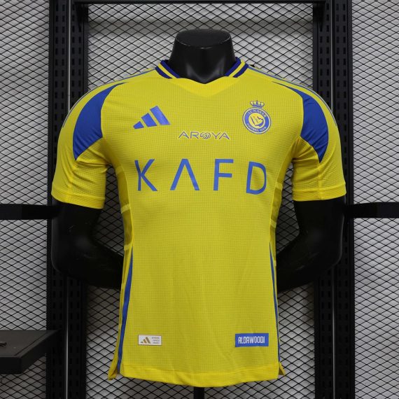 24/25 Player Version Al-Nassr Home Football Shirt