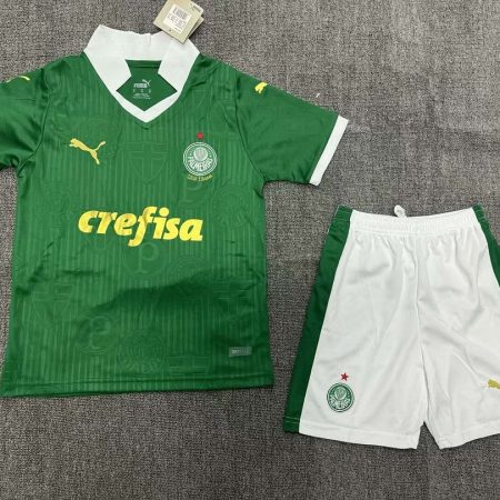 24/25 Palmeiras Home Jersey Kids Size Suit