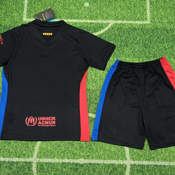 24/25 Barcelona Away Football Shirt Kids Size Suit(New sponsor)