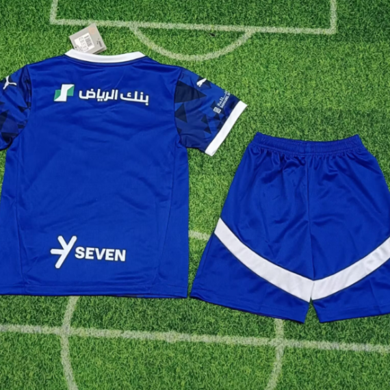 24/25 Al-Hilal FC Home Football Shirt Kids Size Suit