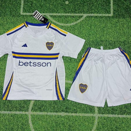 24/25 Boca Juniors Away Football Shirt Kids Size Suit