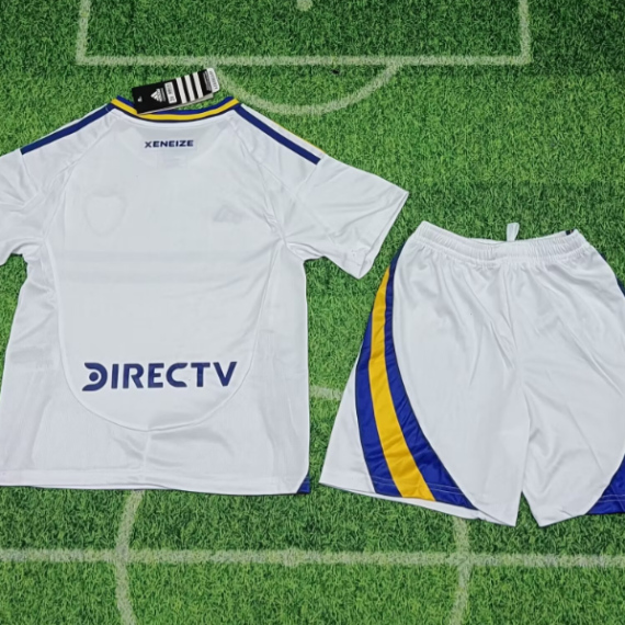 24/25 Boca Juniors Away Football Shirt Kids Size Suit