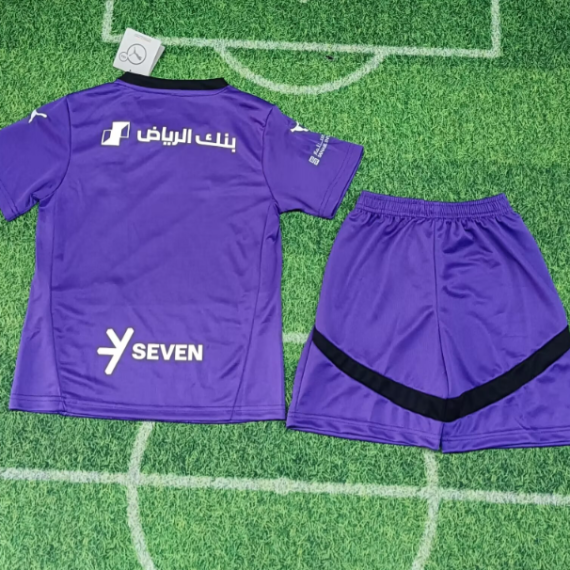 24/25 Al-Hilal FC Third Away Football Shirt Kids Size Suit