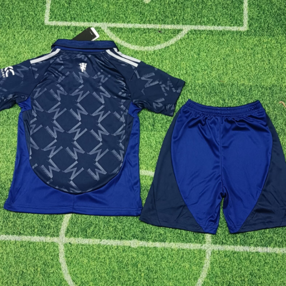 24/25 Manchester United Away Football Shirt Kids Size Suit