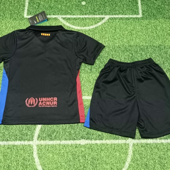 24/25 Barcelona Away Football Shirt Kids Size Suit