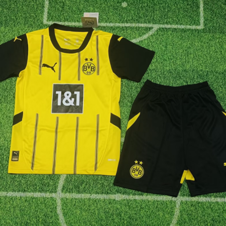 24/25 Borussia Dortmund Home Football Shirt Kids Size Suit