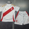 24/25 Peru Home Football Shirt Kids Size Suit
