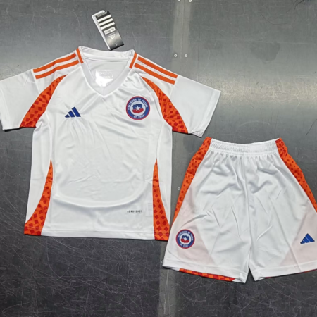 24/25 Chile Away Football Shirt Kids Size Suit