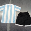 1986 Retro Argentina Home Football Shirt Kids Size Suit