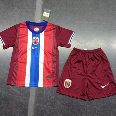 24/25 Norway Home Football Shirt Kids Size Suit