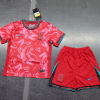 24/25 South Korea Home Football Shirt Kids Size Suit