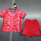 24/25 South Korea Home Football Shirt Kids Size Suit