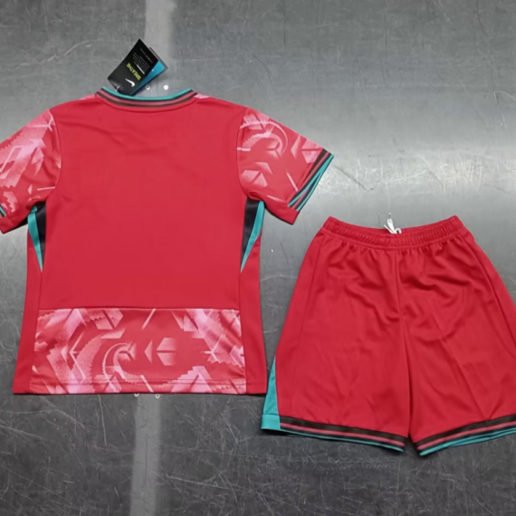 24/25 South Korea Home Football Shirt Kids Size Suit