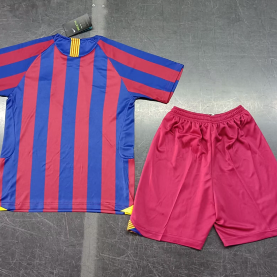 05/06 Retro Barcelona Home Football Shirt Kids Size Suit