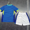 24/25 Brazil Away Football Shirt Kids Size Suit