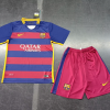 15/16 Retro Barcelona Home Football Shirt Kids Size Suit