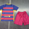 15/16 Retro Barcelona Home Football Shirt Kids Size Suit