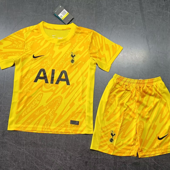 24/25 Tottenham Hotspur Goalkeeper Football Shirt Kids Size Suit