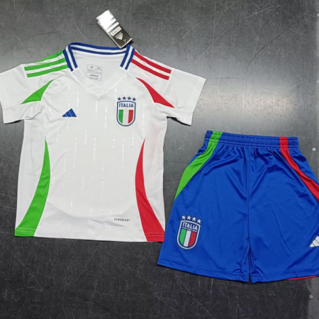 24/25 Italy Away Football Shirt Kids Size Suit