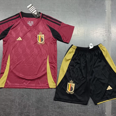 24/25 Belgium Munich Home Football Shirt Kids Size Suit