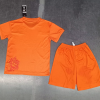 24/25 Real Madrid Orange Joint Version Football Shirt Kids Size Suit