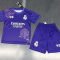 24/25 Real Madrid Purple Y-3 Special Edition Football Shirt Kids Size Suit