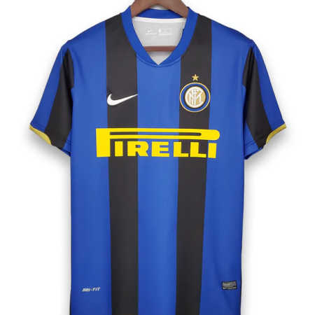 2008/2009 Retro Inter Milan Home Football Jersey