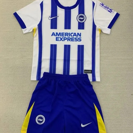 24/25 Brighton Home Football Shirt Kids Size Suit