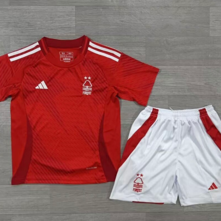 24/25 Nottingham Forest Home Football Shirt Kids Size Suit