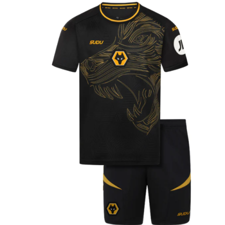 24/25 Wolverhampton Wanderers Away Football Shirt Kids Size Suit