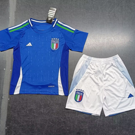 24/25 Italy Home Football Shirt Kids Size Suit