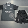24/25 Real Madrid Black Y3 Football Shirt Kids Size Suit