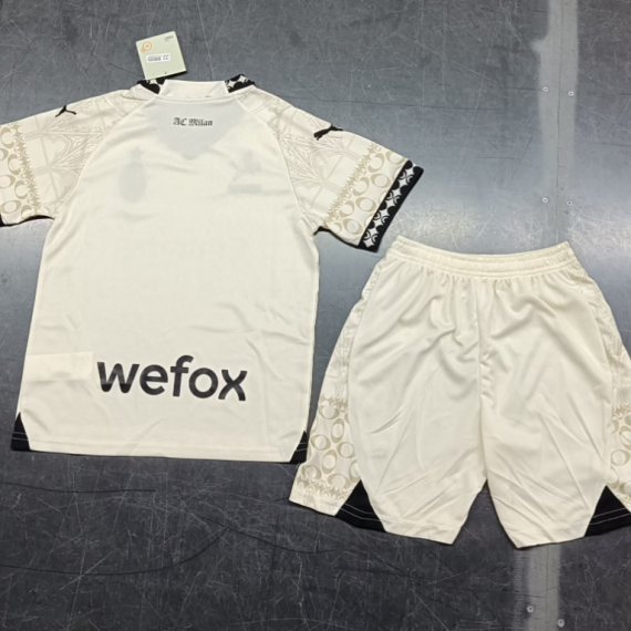 23/24 AC Milan 4th Football Shirt Kids Size Suit