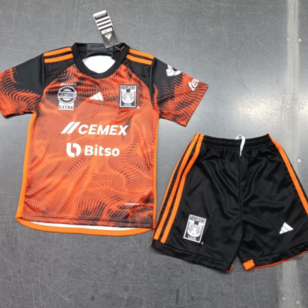 23/24 Tigres UANL Third Football Shirt Kids Size Suit