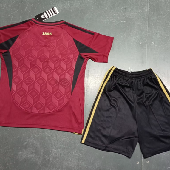 24/25 Belgium Home Football Shirt Kids Size Suit