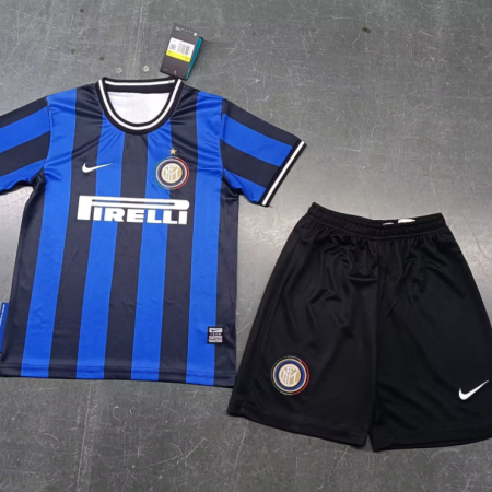 09/10 Retro Inter Milan Home Football Shirt Kids Size Suit