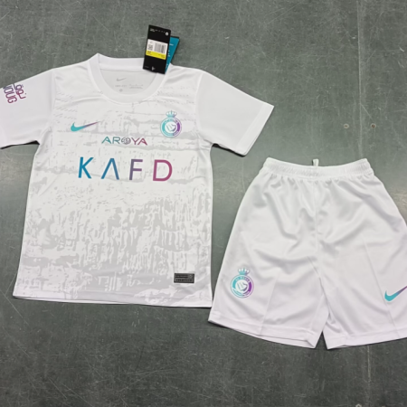 23/24 Riyadh Victory Third Football Jersey Kids Size Suit