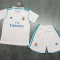 17/18 Retro Real Madrid Home Football Shirt Kids Size Suit