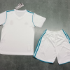 17/18 Retro Real Madrid Home Football Shirt Kids Size Suit