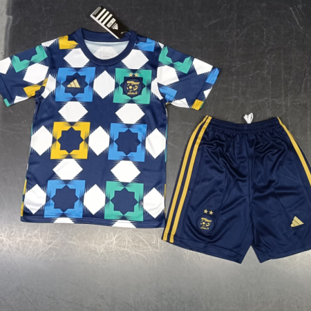 23/24 Algeria Training Football Shirt Kids Size Suit
